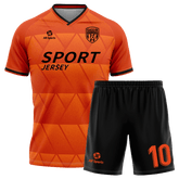 オレンジユニフォーム サッカー